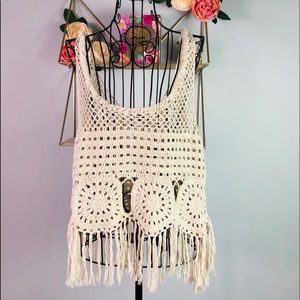 Beautiful Crochet Boho Top